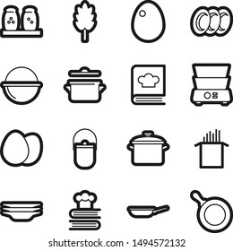 Food best vector icon set