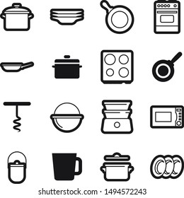 Food best vector icon set