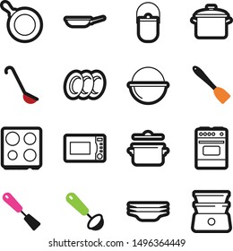 Food best vector icon set