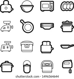 Food best vector icon set