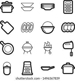 Food best vector icon set
