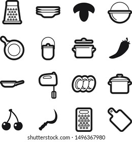 Food best vector icon set