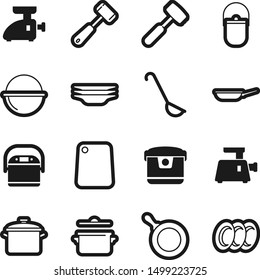 Food best vector icon set