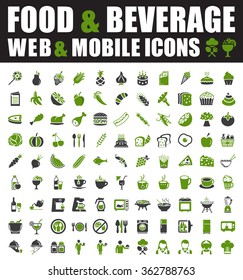 food and Beverage icons