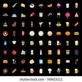 Food and Beverage Icons