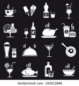 Food and Beverage Icons Set
