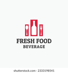 food and beverage logo design inspirations