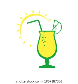 Food and beverage logo template