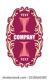 Food and beverage packaging label sticker design