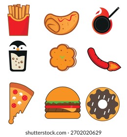 Food and Beverage Vector Set