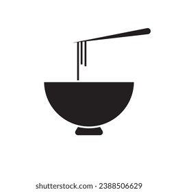 food bowl icon vector illustration eps