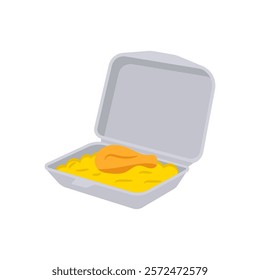 Food Box, Delivery Service illustration