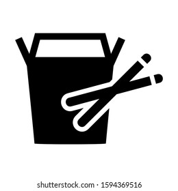 food box icon isolated sign symbol vector illustration - high quality black style vector icons
