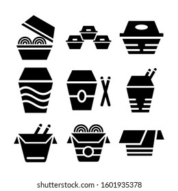food box icon isolated sign symbol vector illustration - Collection of high quality black style vector icons
