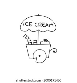 food business icon logo vector art
