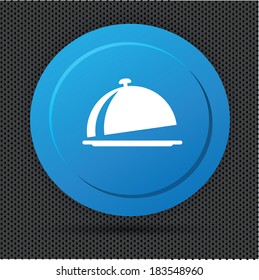 Food button,vector