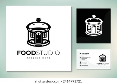 Food Camp Restaurant Logo Design Template