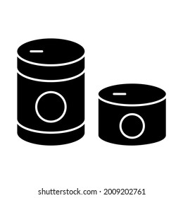 Food Can icon vector image. Can also be used for web apps, mobile apps and print media.