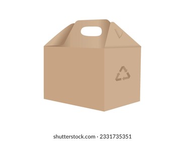 Food cardboard boxes for storing food that is cheap and environmentally friendly. Cardboard can be reused or recycled easily because it decomposes quickly.