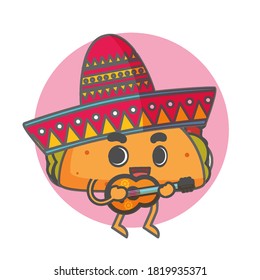 Food Cartoon style and Pop art Illustrations