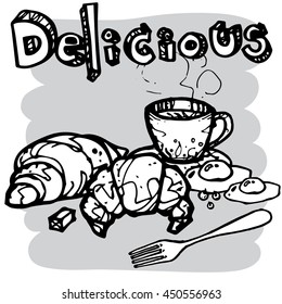 food cartoon vector 