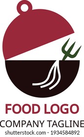 Food center logo, vector Logo Template minimalist logo