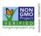 Food Certified Standard Label Non GMO Project Verified.