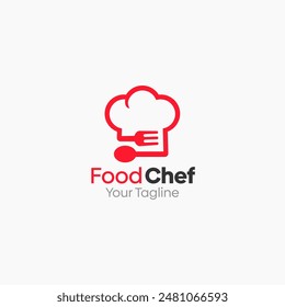 Food Chef Logo Vector Template Design. Good for Business, Start up, Agency, and Organization
