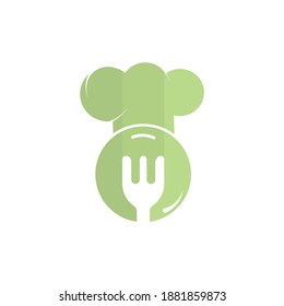Food chef vector logo design. Cooking and restaurant logo concept.	
