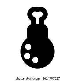 food chicken icon isolated sign symbol vector illustration - high quality black style vector icons
