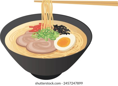 food
Chinese food noodles_tonkotsu ramen