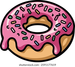 food cilpart stickers vector illustration