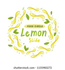 Food Circle Lemon Slide