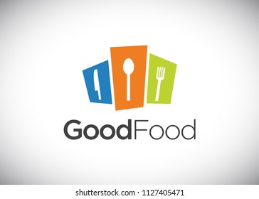 Food city logo, vector Logo Template