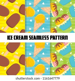 Food Colorful Seamless Pattern