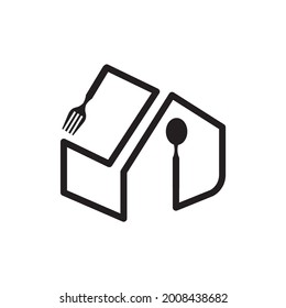 Food Company Logo Icon Business - Best For You Business Mascot - Premium Vector