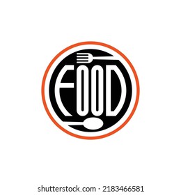 food company logo, food logo template