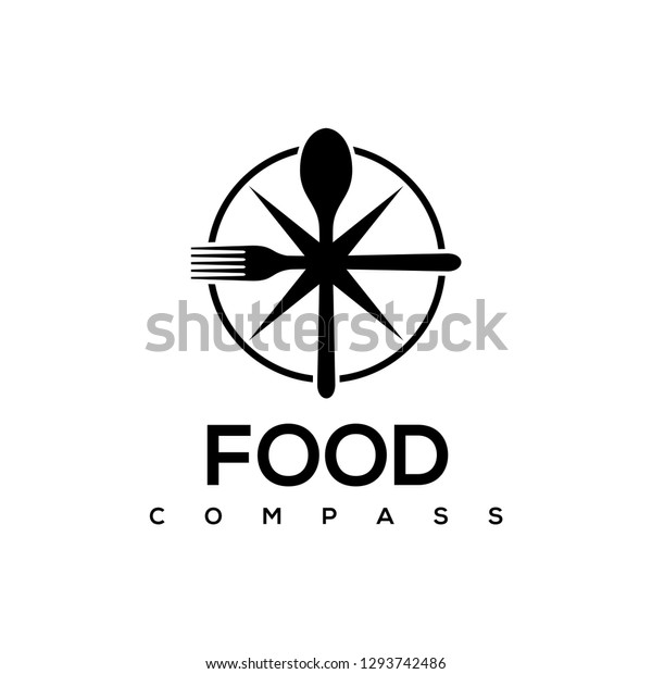 Food Compass Restaurant Logo Design Inspiration Stock Vector Royalty Free 1293742486 9588