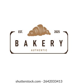food concept with delicious and tasty bread logo with a simple minimalist logo and modern bread silhouette symbol template illustration brand product shop, restaurant, bar illustration or poster