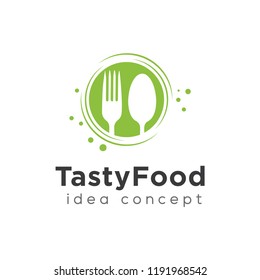 Food Concept Logo Design Template 