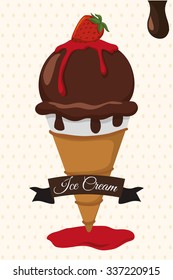 Food concept with menu icons design, vector illustration 10 eps graphic