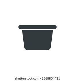 Food Container box icon vector design templates