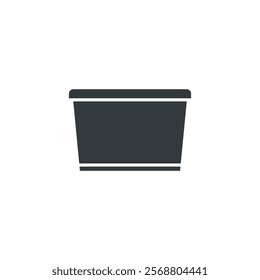 Food Container box icon vector design templates