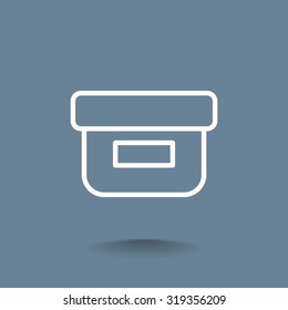 food container icon