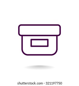 food container icon
