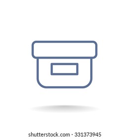 food container icon