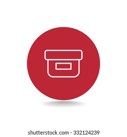 food container icon