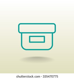 food container icon