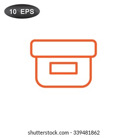 food container icon