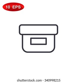 food container icon
